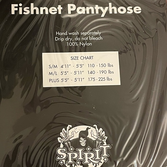 Black Fishnet pantyhose Sz medium/large BNIB - Picture 4 of 4